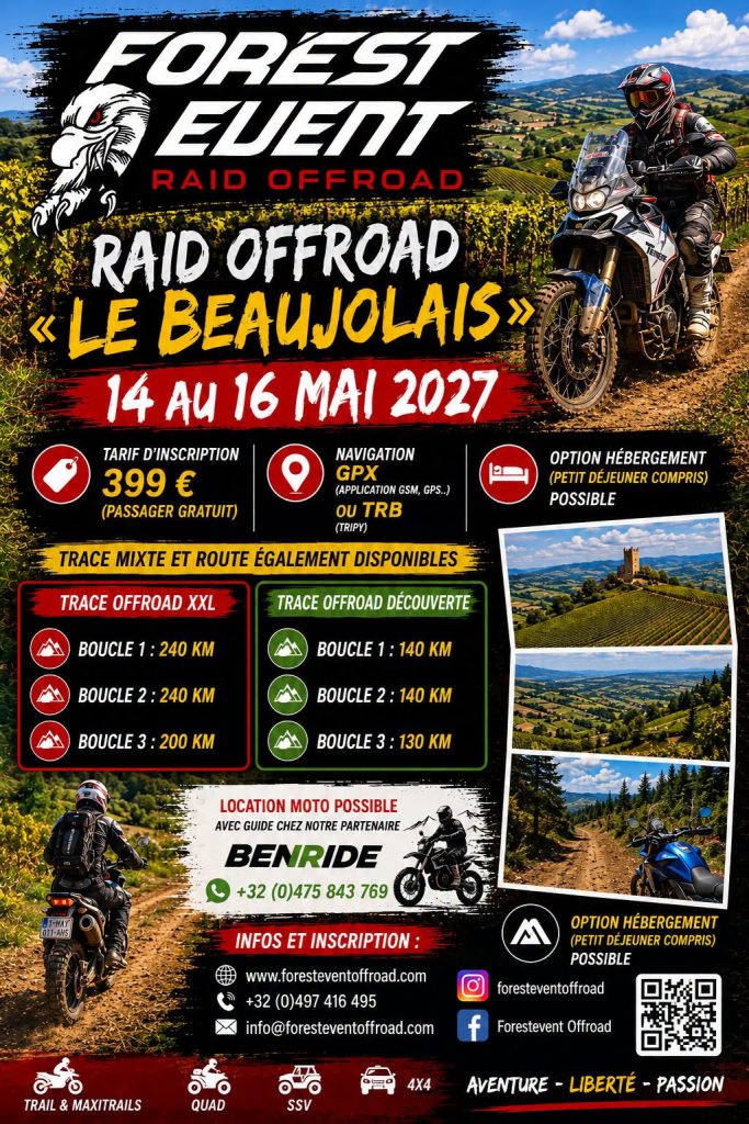 Raid Offroad - Le Beaujolais