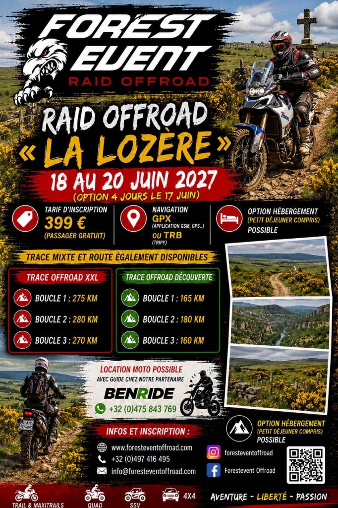 Raid Offroad - La Lozere