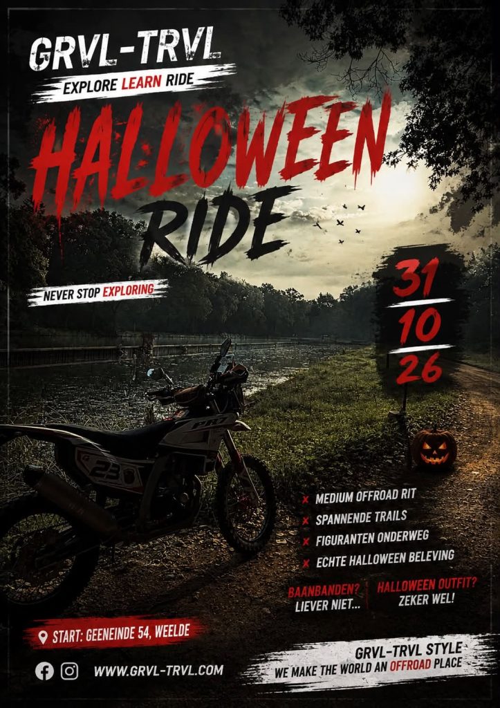 GRVL-TRVL Halloween Ride